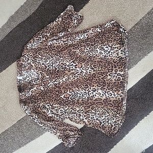 Honeyme Leopard Print Shirt